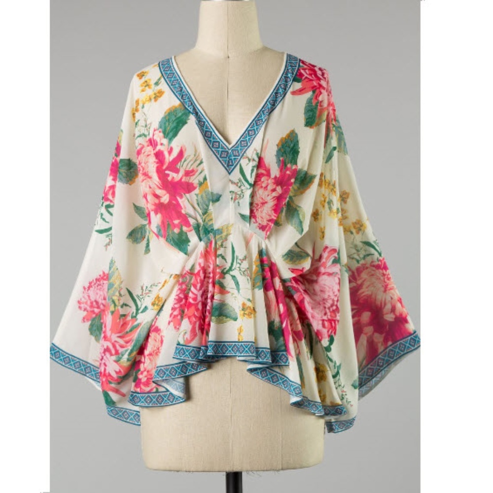Flying Tomato Floral Blouse